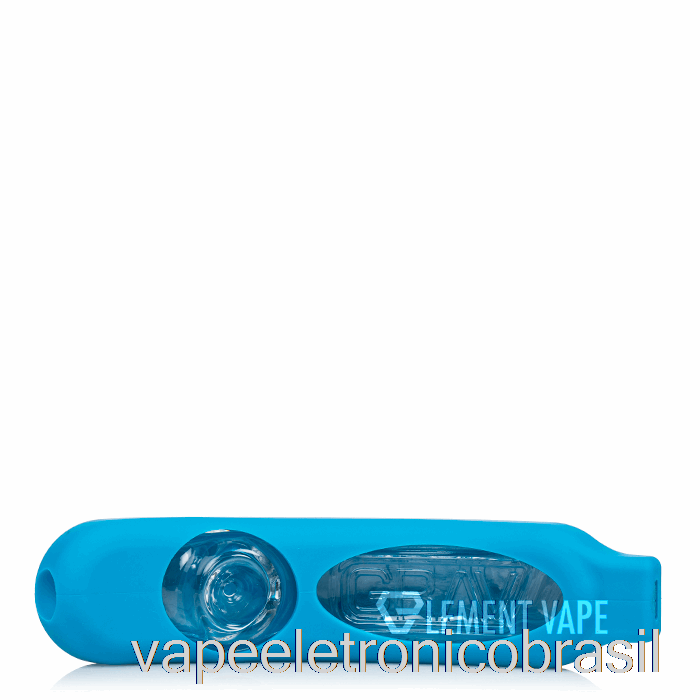 Vape Recarregável Grav Rocker Steamroller Com Pele De Silicone Azul